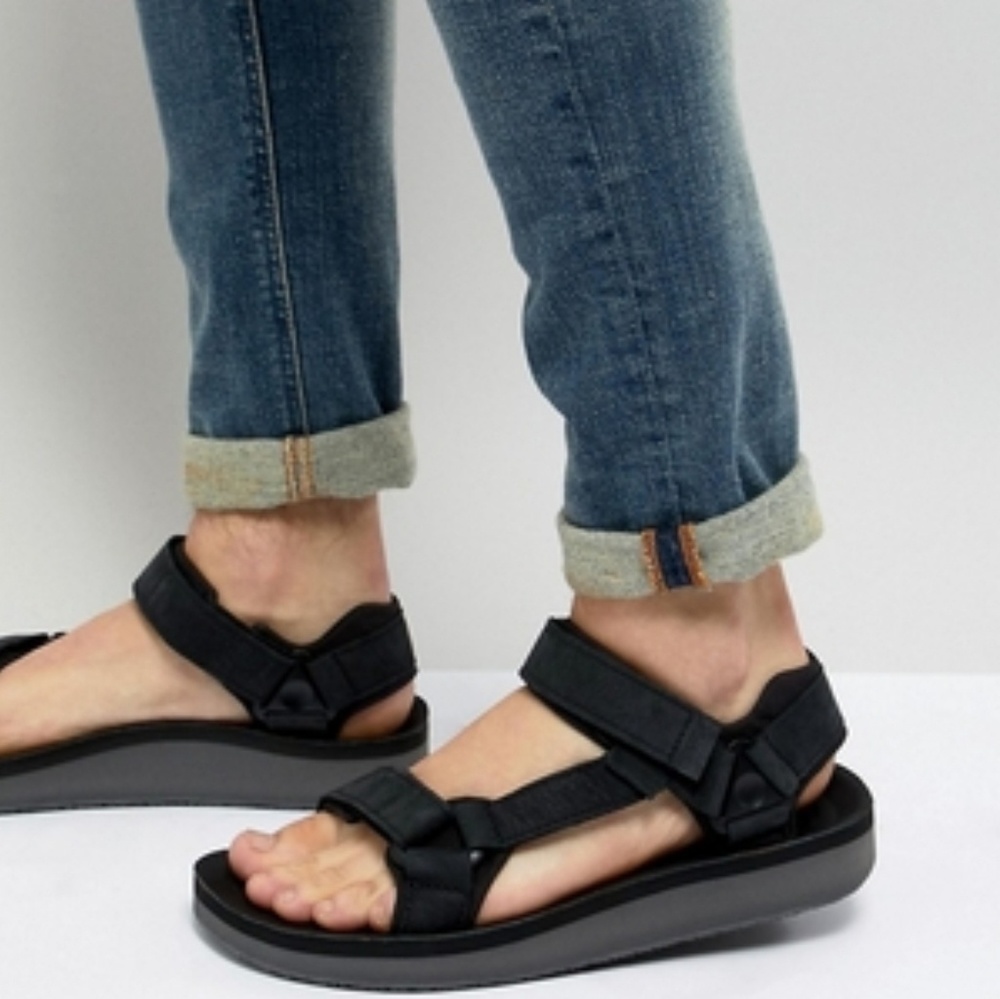 NIB! Teva Men Original Universal Premier Leather